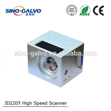 Высокая скорость 12мм диафрагма JD2207 сканирующая головка/ блок развертки galvo / Гальванометра сканер для отметки лазера СО2 